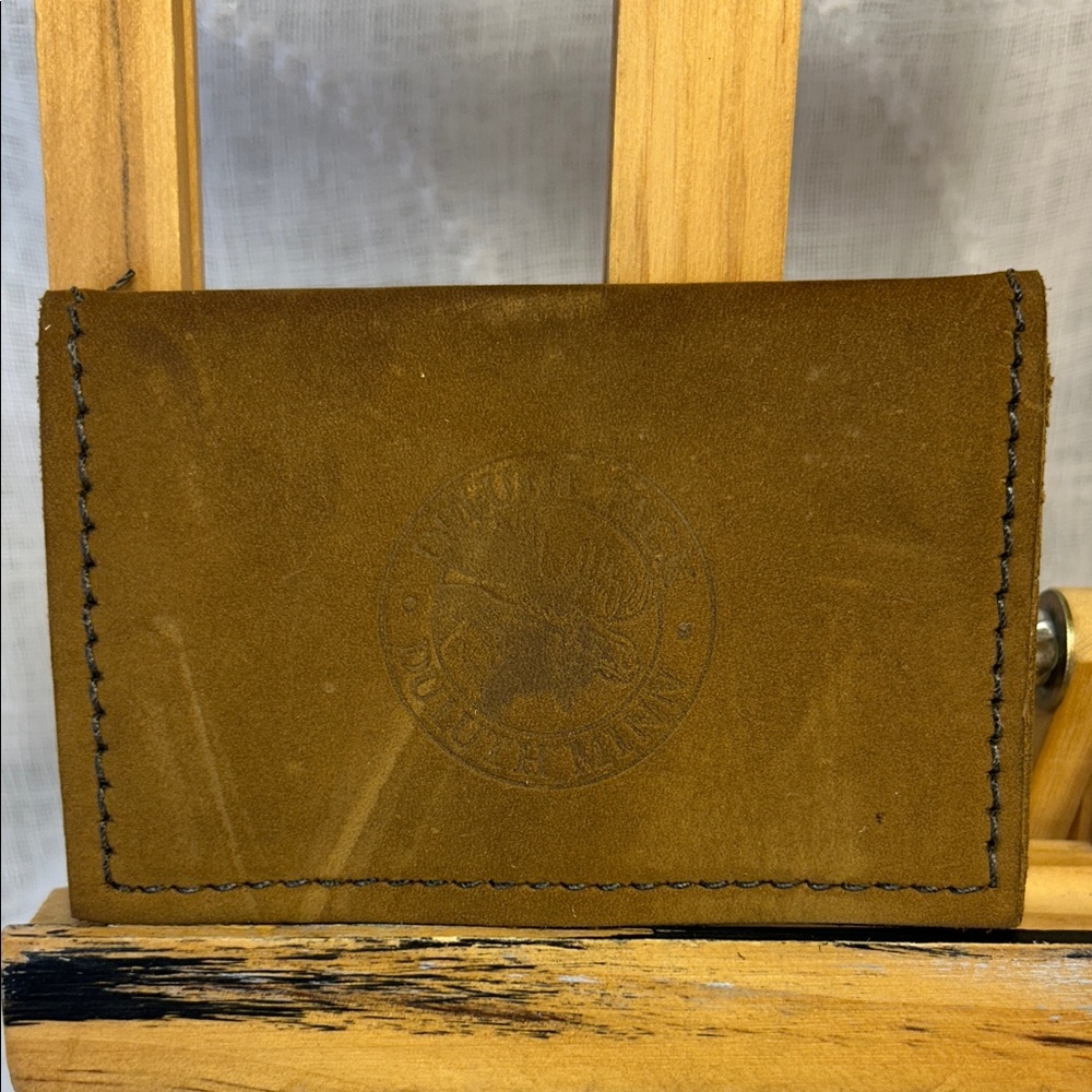 Duluth Pack leather bifold wallet